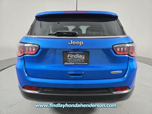 Laser Blue Pearlcoat 2018 Jeep Compass Latitude