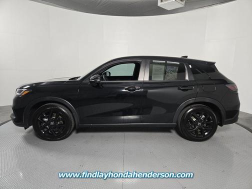 Crystal Black Pearl 2025 Honda HR-V 2WD Sport