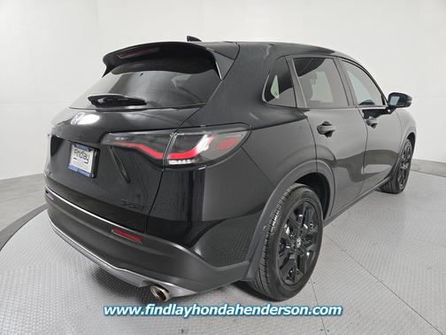 Crystal Black Pearl 2025 Honda HR-V 2WD Sport