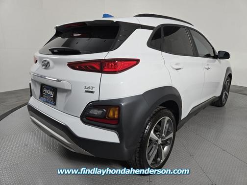 Chalk White 2018 Hyundai KONA Limited
