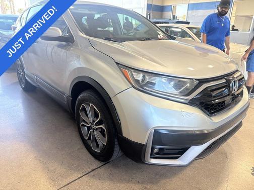 Silver 2021 Honda CR-V AWD EX