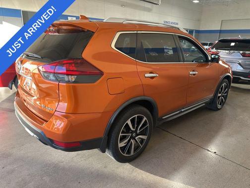 Monarch Orange 2018 Nissan Rogue SL