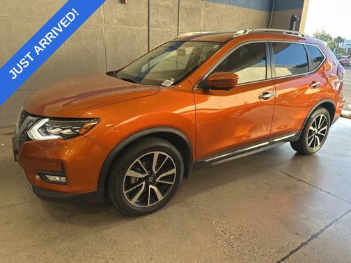 Monarch Orange 2018 Nissan Rogue SL