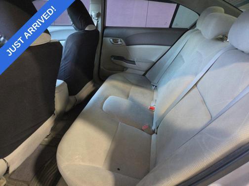 Alabaster Silver Metallic 2012 Honda Civic LX