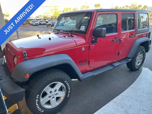 Flame Red Clearcoat 2014 Jeep Wrangler Unlimited Sport