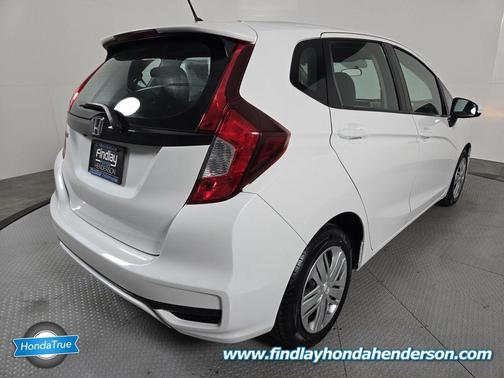 Platinum White Pearl 2019 Honda Fit LX