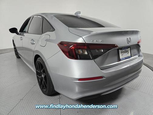Solar Silver Metallic 2025 Honda Civic Hybrid Sport