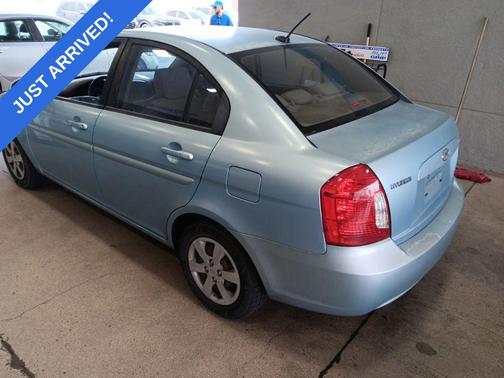 Ice Blue Metallic 2010 Hyundai Accent GLS
