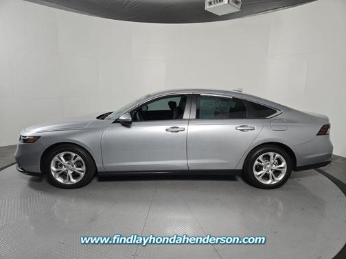 Solar Silver Metallic 2025 Honda Accord LX 1.5T