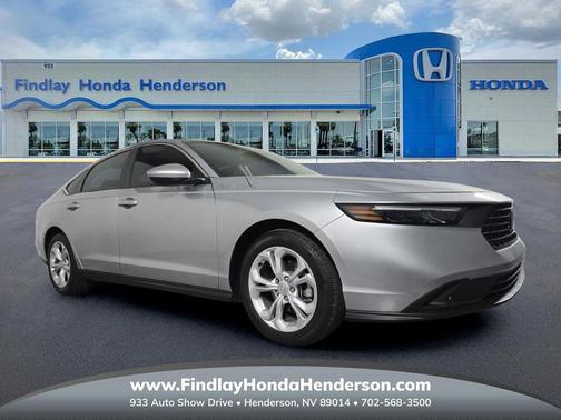 Solar Silver Metallic 2025 Honda Accord LX 1.5T