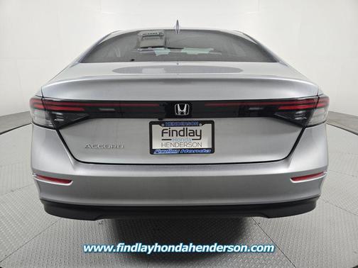 Solar Silver Metallic 2025 Honda Accord LX 1.5T