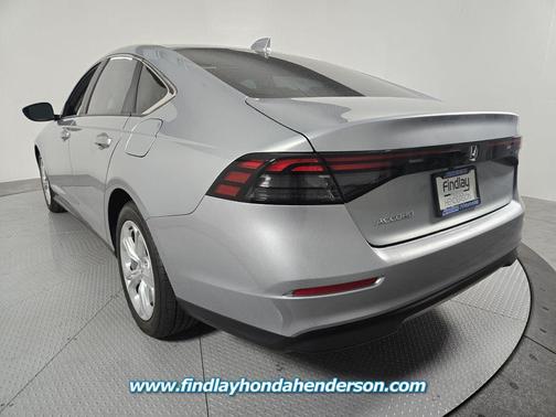 Solar Silver Metallic 2025 Honda Accord LX 1.5T