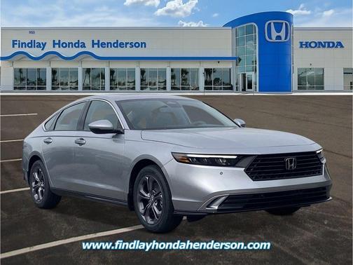Solar Silver Metallic 2026 Honda Accord Hybrid EX-L