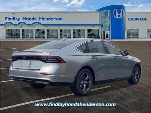 Solar Silver Metallic 2026 Honda Accord Hybrid EX-L