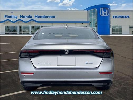 Solar Silver Metallic 2026 Honda Accord Hybrid EX-L