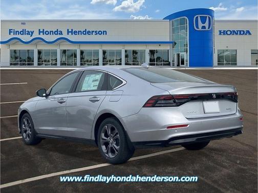Solar Silver Metallic 2026 Honda Accord Hybrid EX-L
