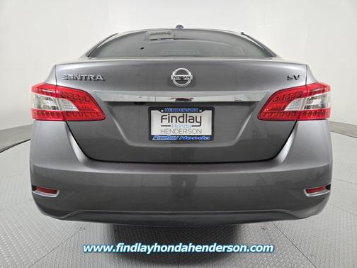 Gun Metallic 2015 Nissan Sentra SV