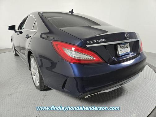 Lunar Blue Metallic 2016 Mercedes-Benz CLS-Class CLS 550