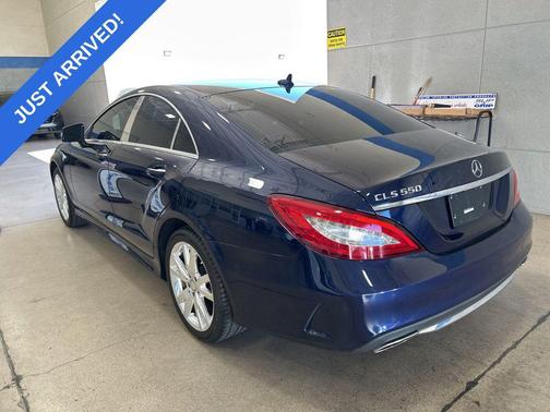 Lunar Blue Metallic 2016 Mercedes-Benz CLS-Class CLS 550