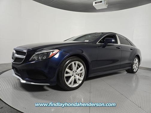 Lunar Blue Metallic 2016 Mercedes-Benz CLS-Class CLS 550