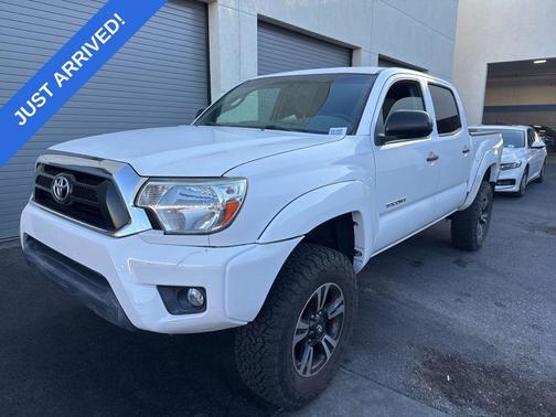 Super White 2015 Toyota Tacoma PreRunner