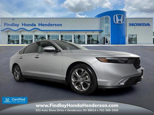Solar Silver Metallic 2024 Honda Accord EX