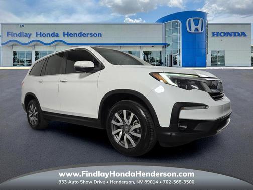 Platinum White Pearl 2022 Honda Pilot 2WD EX-L