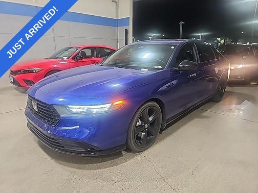 Still Night Pearl 2024 Honda Accord Hybrid Sport-L