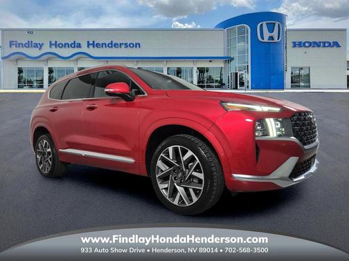 Calypso Red 2023 Hyundai SANTA FE Calligraphy