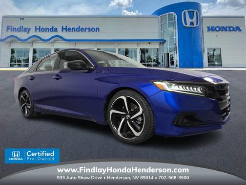 Still Night Pearl 2021 Honda Accord Sport SE 1.5T