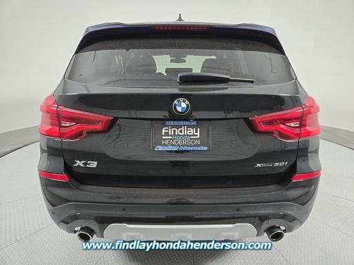 Black Sapphire Metallic 2019 BMW X3 xDrive30i