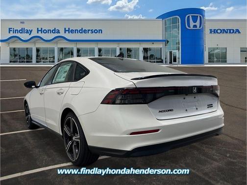 Platinum White Pearl 2026 Honda Accord Hybrid Sport