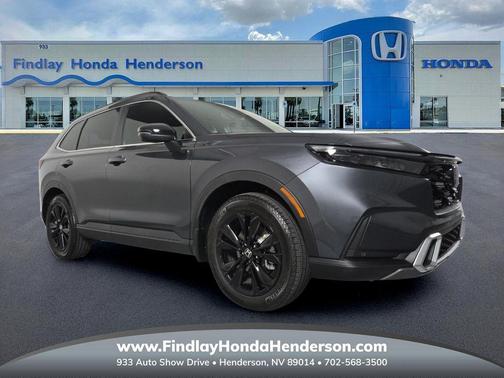 Meteorite Gray Metallic 2023 Honda CR-V Hybrid Sport Touring AWD
