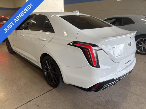 Summit White 2021 Cadillac CT4 V-Series
