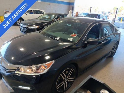 Crystal Black Pearl 2017 Honda Accord Sport SE