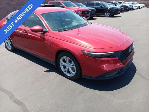 Radiant Red 2024 Honda Accord LX 1.5T