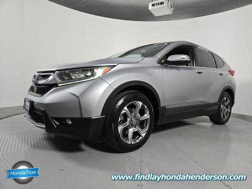 Lunar Silver Metallic 2018 Honda CR-V EX-L