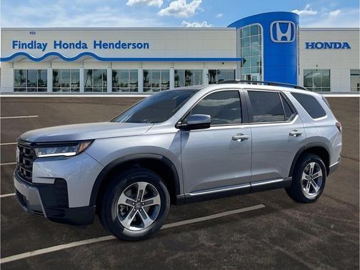 Solar Silver Metallic 2026 Honda Pilot EX-L