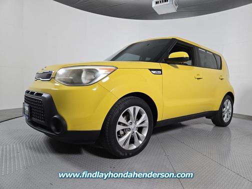 Solar Yellow 2015 Kia Soul +