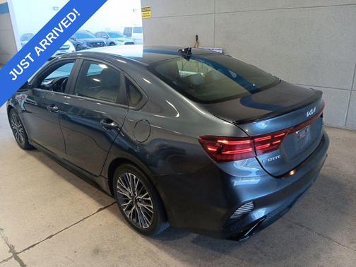 Gravity Gray 2022 Kia Forte GT-Line