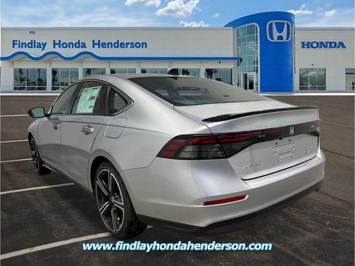 Solar Silver Metallic 2025 Honda Accord Hybrid Sport