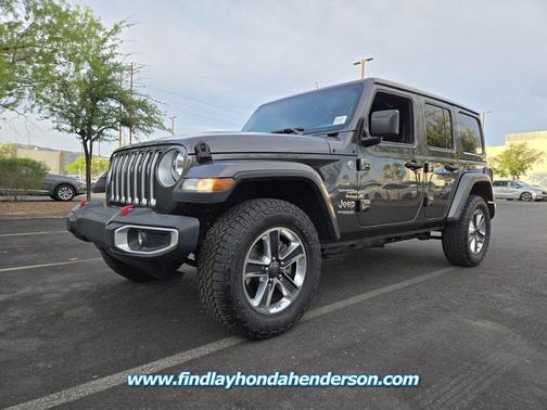 Granite Crystal Metallic Clearcoat 2019 Jeep Wrangler Unlimited Sahara