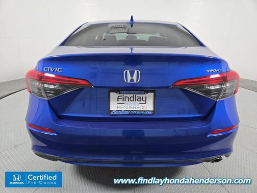 Aegean Blue Metallic 2024 Honda Civic Sport