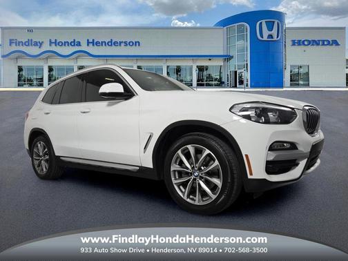 Alpine White 2019 BMW X3 xDrive30i