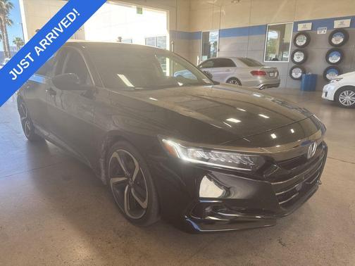 Crystal Black Pearl 2022 Honda Accord Sport SE 1.5T