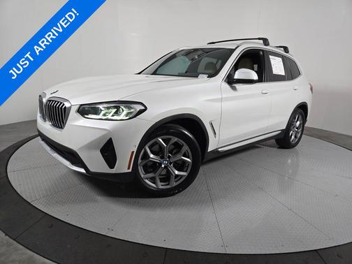 White Metallic 2024 BMW X3 sDrive30i