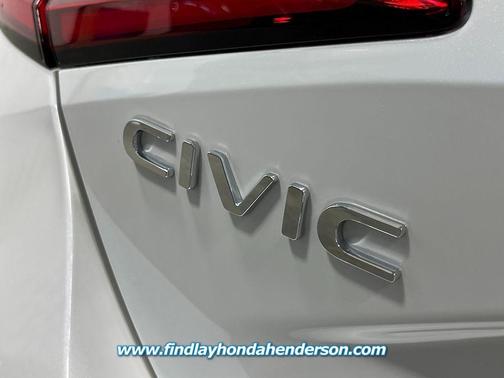 Platinum White 2026 Honda Civic Sport