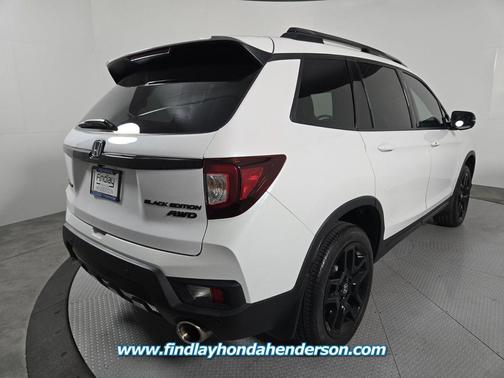 Platinum White Pearl 2024 Honda Passport AWD Black