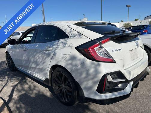 Platinum White Pearl 2021 Honda Civic Sport
