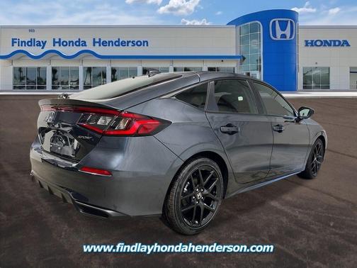 Meteorite Gray Metallic 2026 Honda Civic Sport